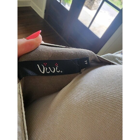 Vivi Made in Italy Abstract Boho Cotton Metal‎ Dress - Picture 8 of 9